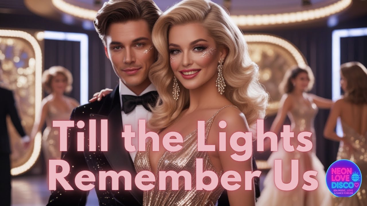 Till the Lights Remember Us 💛 | 80s Romantic Disco • 40 Minute Loop • Golden Neon Night