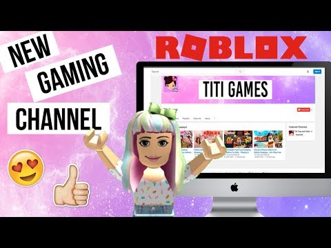 My New Gaming Channel Youtube - roblox gamer titi profile