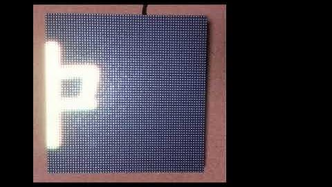 スクロールサイネージ（Raspberry Pi Zero W、カラーLED 64x64dot）