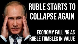 Russian Ruble Collapse Is Damaging Russian Economy As Import Costs Raise Inflation Interest Rates