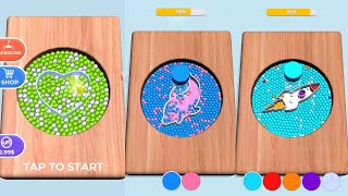 Sorting Beads: Stencil Fill Game Level 11-20 screenshot 4