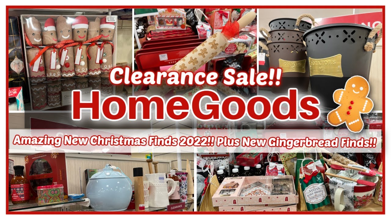 ‼️Clearance Sale! HomeGoods Amazing New CHRISTMAS DECOR Finds 2022