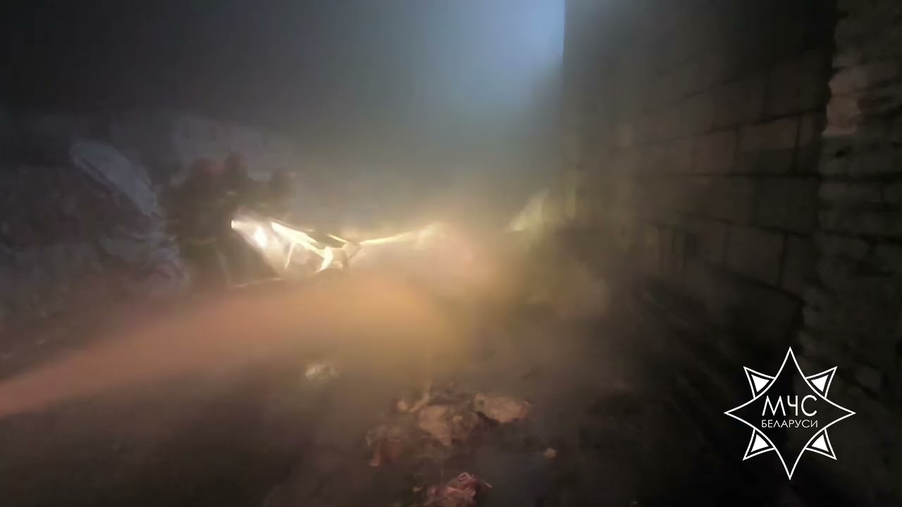 Спасатели ликвидировали пожар склада в г. Светлогорске | 2026.01.29