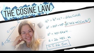 What is the Cosine Law? How do I use it? (with examples)