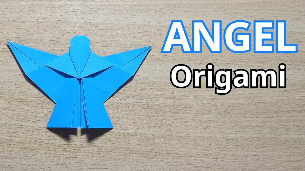 Origami Angel | How To Make A Paper Angel! | Fold A Beautiful Angel In Minutes! (step-by-step guide)