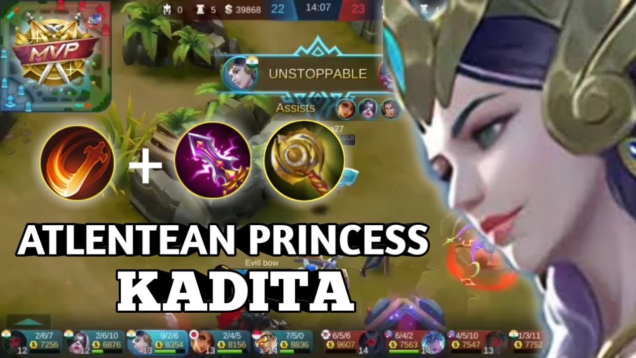 Atlentean Princess Kadita Kadita Gameplay Best Build And Combo