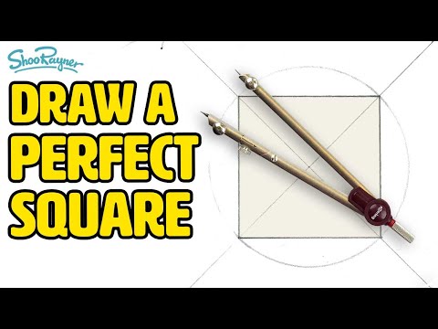 How to Draw a Perfect Square | The Art of Geometry