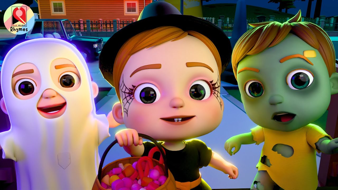 Happy Halloween Song | Trick or Treat | Halloween Nursery Rhyme | MAP ...