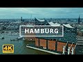 Hamburg, Germany 🇩🇪 | 4K Drone Footage (With Subtitles)