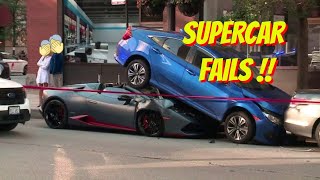 Idiot Supercar Drivers - Epic Supercar Fails Compilation 2020