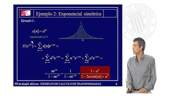 Transformada de Fourier de Tiempo discreto: EJEMPLOS DE CÁLCULO DE TRANSFORMADAS | 21/51 | UPV