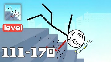 Ragdoll Break: Kick Loser Gameplay Walkthrough All Levels 111-170 - Funny Stickman Brain Puzzle Game