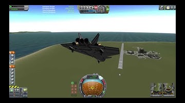 KSP stock Space shuttle reentry and landing [part 2 of 2]