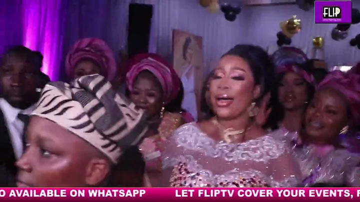 KEMI KOREDE ARRIVES  HER STAR-STUDDED BIRTHDAY PARTY WITH HER LOVELY CHILDREN