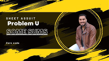 ICPC Assuit sheet  sheet 2  problem U