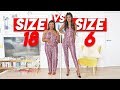 SIZE 6 vs SIZE 18 Try ON THE SAME PLT OUTFITS!