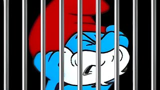 Papá Pitufo Irá A La Cárcel Los Pitufos Wildbrain Historias De Miedo Para Niños Ghost