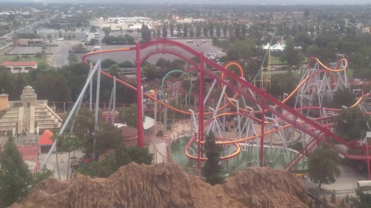 Knott's Berry Farm Sky Cabin - YouTube