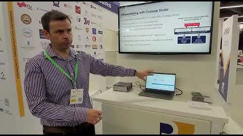 Codasip stand at Embedded World 2022 - RISC-V pavilion