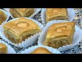 RECETTE DES GÂTEAUX DE L’AÏD 2022 LA BAKLAWA ÉTAPE PAR ÉTAPE RÉUSSITE À 💯 % AVEC PÂTE FAITE MAISON