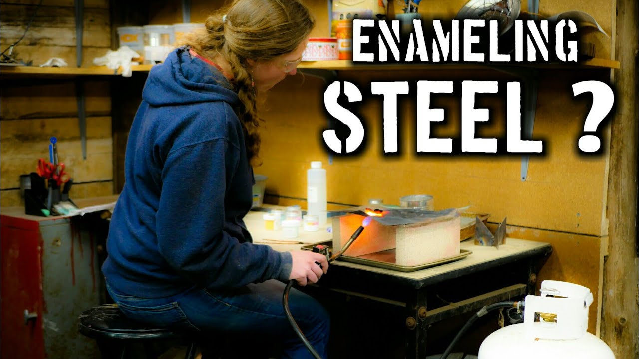 Experimental Enameling on Steel YouTube
