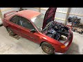 K24 swapped Subaru Impreza, quick update #2