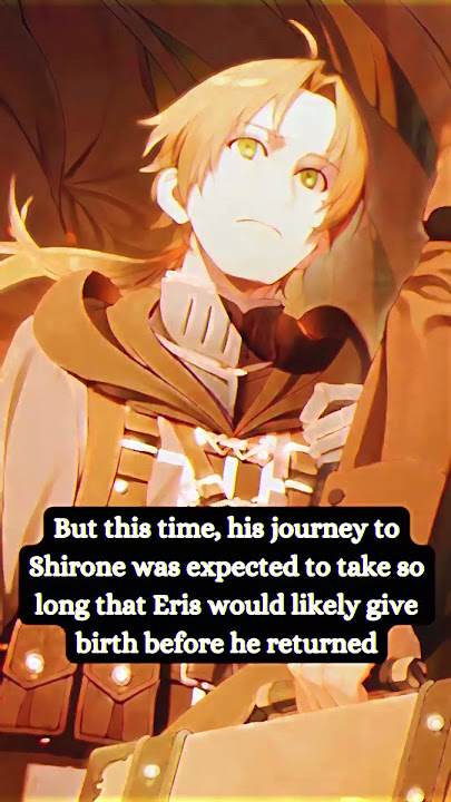 Eris Didn’t Need Rudeus to Give Birth || Mushoku Tensei || #shorts
