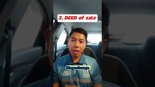 Mga Documents Na Kailangan Pag Bumili Ng Second Hand Na Motor At Sasakyan