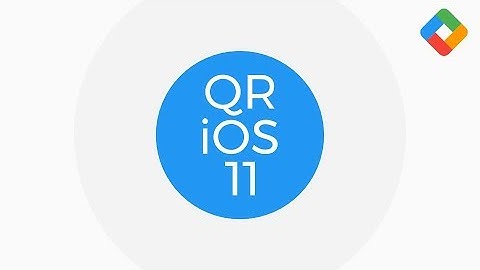 iOS11 has built in QR code scanner