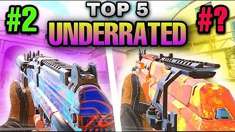 TOP 5 MOST UNDERRATED GUNS in Call of Duty Mobile!