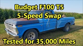 F100 5 Speed Swap: Low Buck Style  Simple Parts List & WalkThrough