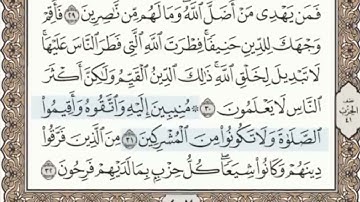 سورة الروم للقارئ عبدالباسط عبدالصمد