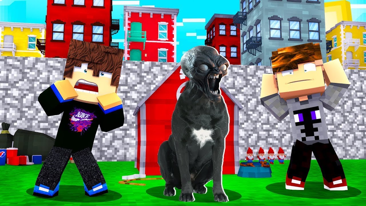 GANHEI UM CACHORRO MONSTRO - STEVE E MINI #21 (MINECRAFT MACHINIMA ...