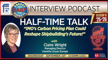 Energy Markets Series: Half-Time Talk Weekly Feature Interview