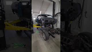 1967 Chevelle body removal #chevelle #restoration