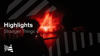 Netflix Stranger Things 4 | Global launch | Projection mapping & water screen