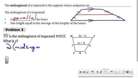 Trapezoids and Kites