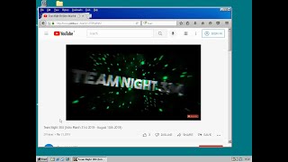 YouTube on Windows 98 SE in 2021