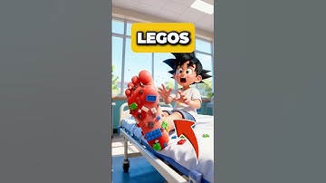 GOKU stepped on LEGOS and THIS IS WHAT HAPPENED TO HIM 😵‍💫