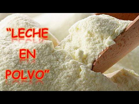 Video: Cómo Diferenciar La Leche En Polvo