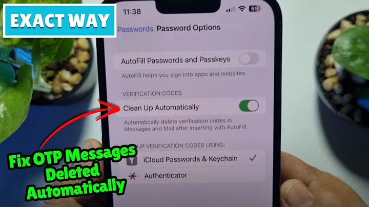 Fix OTP Messages Deleted Automatically on iPhone after iOS 18 Update
