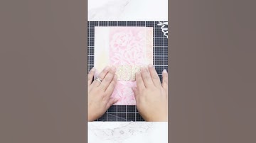 Add Extra Dimension to Your Paper Crafting Projects #shorts