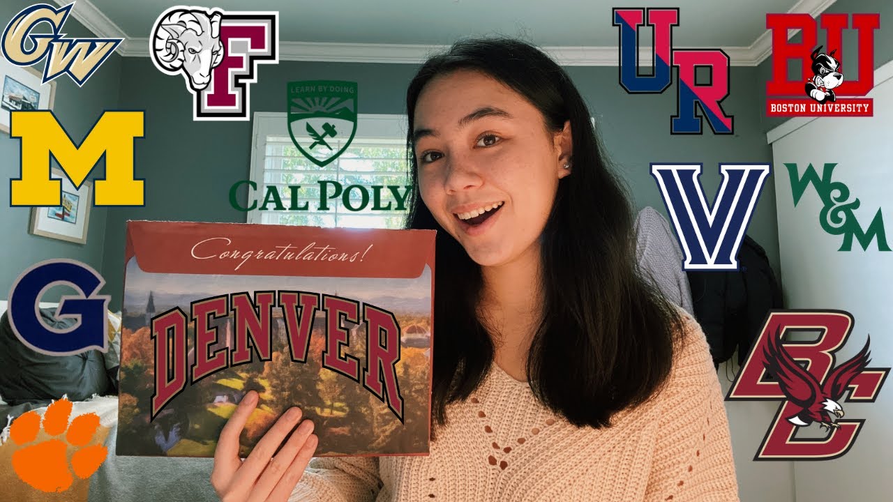 Submitting 12 College Applications + Georgetown Interview - YouTube