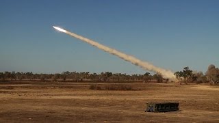 High Mobility Artillery Rocket System on display at Talisman Sabre