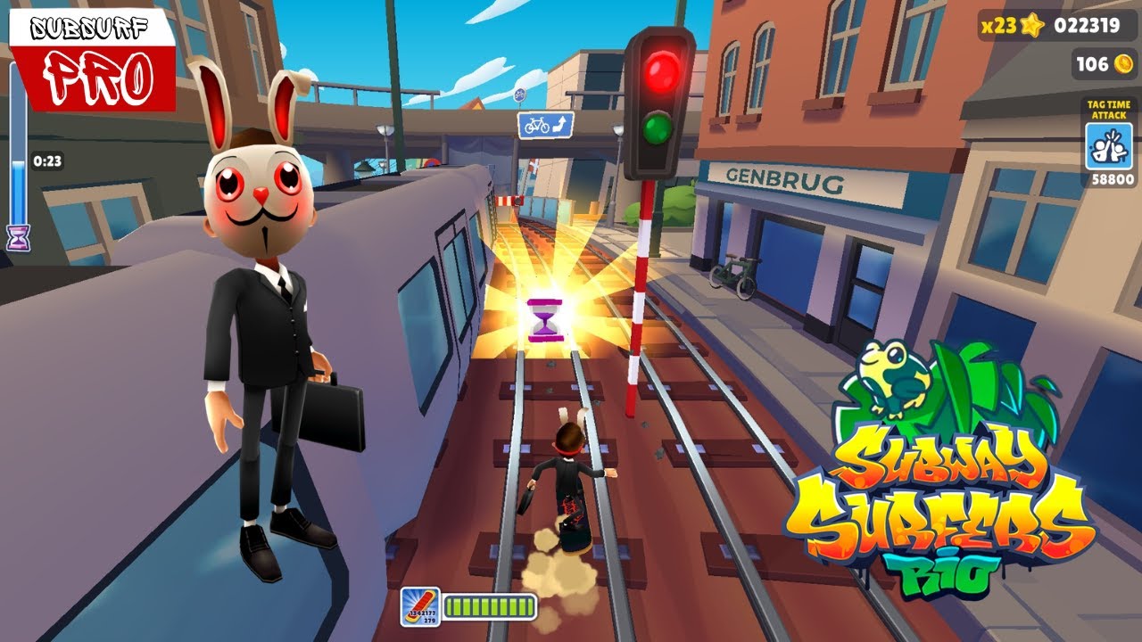 Subway Surfers Rio: Frank's Time Tag Challenge for Ultimate Escape