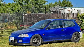 K24 Civic Hatch | Wastegate | Resto Tuner | Glow Shift Dual Gauge