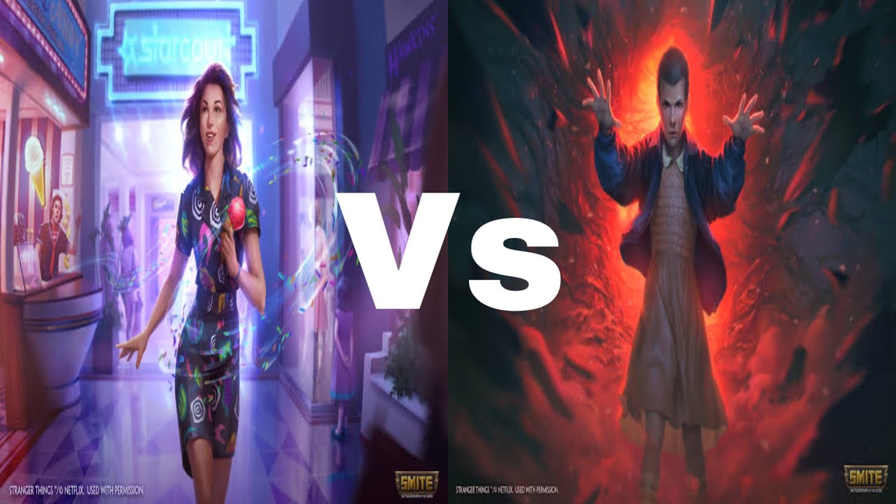 SMITE arena stranger things scylla once vs otra once