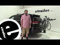 Saris  Hitch Bike Racks Review - 2017 Toyota Highlander - etrailer.com