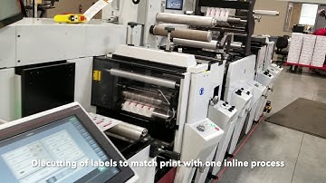 Mark Andy P7 Digital Hybrid Printing at Advantage