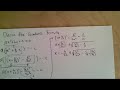 Derive the quadratic formula by completing the square